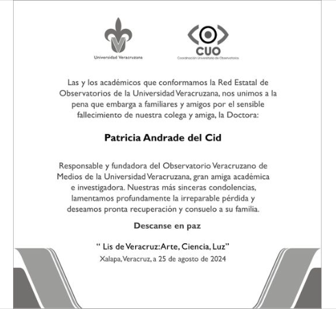 Identifican a maestra de la UV que perdió la vida tras accidente con hélice de lancha