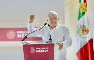 Yo soy choco-jarocho: AMLO inaugura carretera Acayucan–La Ventosa