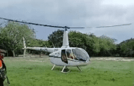 Instalan puente aéreo para rescatar a casi 30 personas al sur de Veracruz