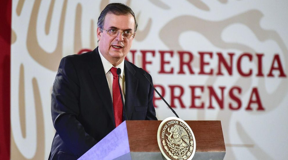 Ebrard viaja por quinta vez a EU para frenar los aranceles