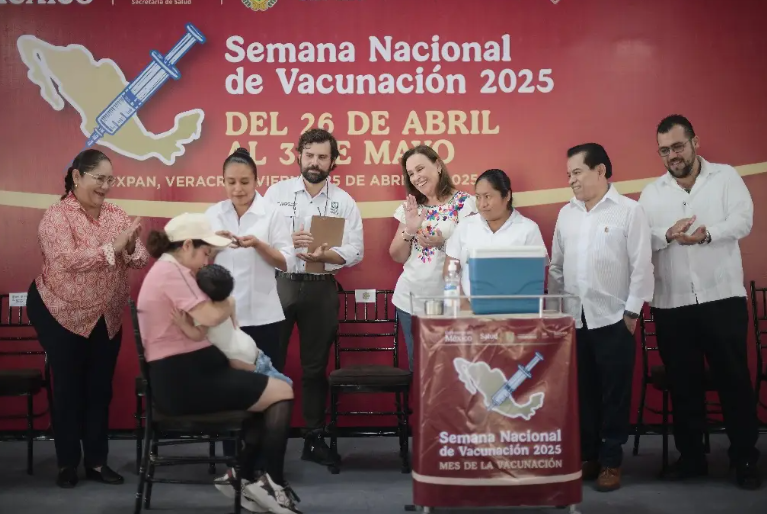Arranca Semana Nacional de Vacunación en Veracruz; estas vacunas aplican