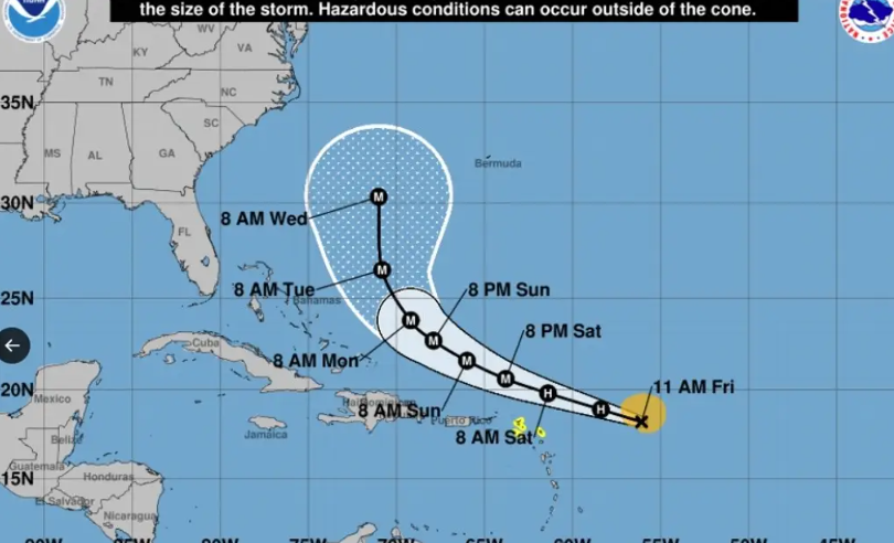 Tormenta Erin se convierte en el primer huracán este viernes; aumentaría categoría: NOAA