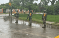 Aplican Plan DN-III-E en Poza Rica por desbordamiento del Cazones