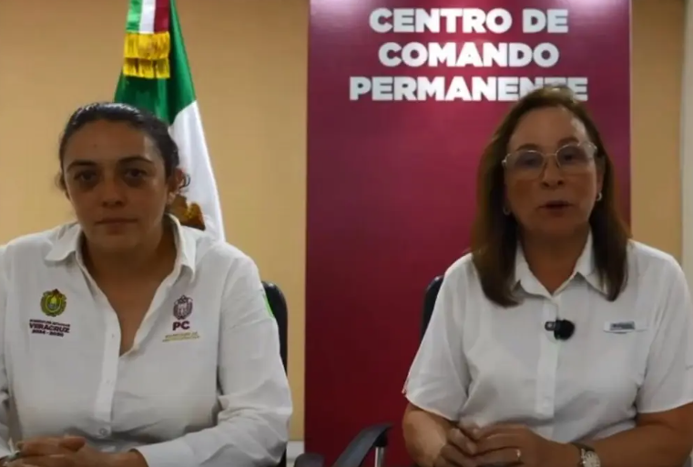 Rescatan a 86 personas varadas por inundaciones al norte de Veracruz: Roció Nahle