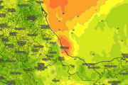 Conagua prevé rachas cerca de 100 km/h por norte en Veracruz