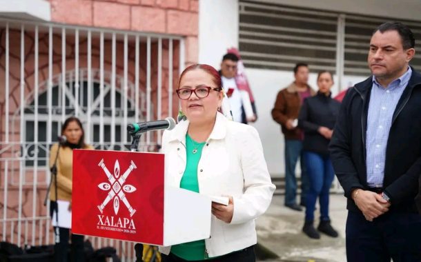 Daniela Griego da banderazo de inicio a la pavimentación en las colonias Constituyentes y Moctezuma