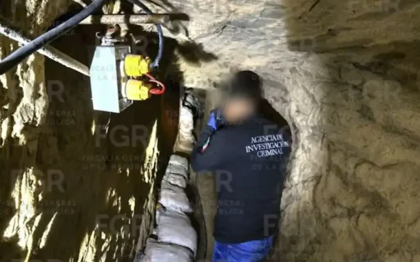 Aseguran 'mega tunel' usado para huachicol en Nuevo León: FGR