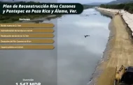 Conagua invertirá 1,547 mdp en infraestructura contra inundaciones en Poza Rica y Álamo