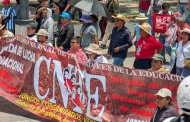 CNTE choca con policías e intensifica protestas en CDMX previo al Mundial