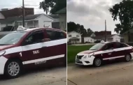 Captan taxi del estado de Veracruz en suburbio de Estados Unidos