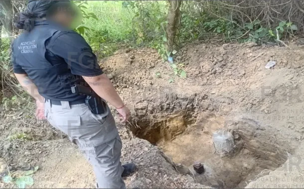FGR localiza e inhabilita túnel de huachicol al sur de Veracruz