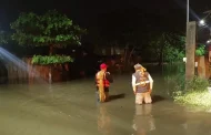 Activan Plan DN-III-E en Isla, Veracruz, por inundaciones a causa de lluvias