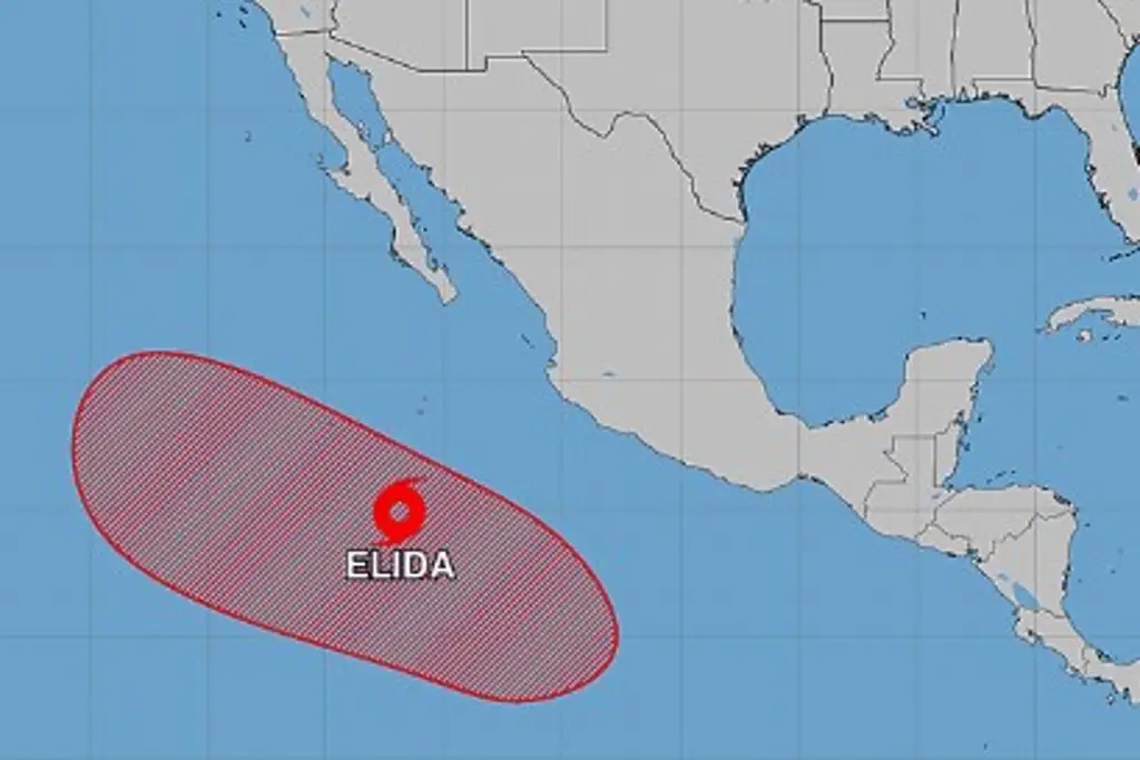 Depresión Tropical Cinco-E se intensifica a Tormenta Tropical Elida