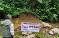 Profepa clausura presa construida sin permisos en Xico
