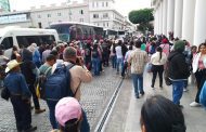Antimotines repliegan a habitantes de Altotonga durante protesta