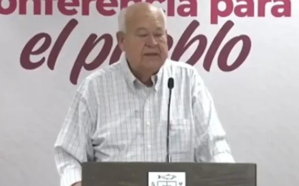 Gobernador de Baja California Sur rompe en llanto al defender a su hija Marcela Castro
